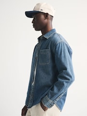 Abercrombie & Fitch Long Sleeve Denim Shirt - Slika 3 od 6