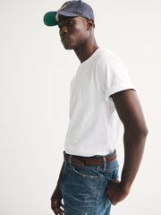 Abercrombie & Fitch Blue Classic Short Sleeve Crew Neck T-Shirts 5 Pack - Image 2 of 3