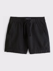 Abercrombie & Fitch Cotton Textured Pull-On Shorts - תמונה 1 מתוך 4