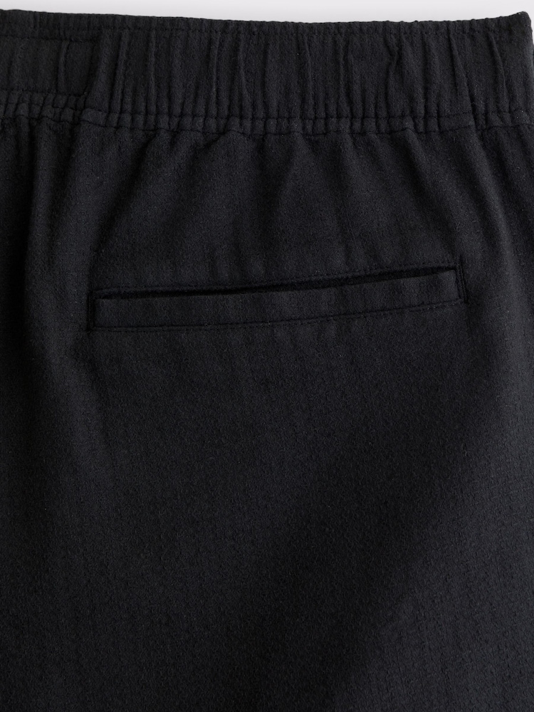 Abercrombie & Fitch Cotton Textured Pull-On Shorts - תמונה 2 מתוך 4 Abercrombie & Fitch Cotton Textured Pull-On Shorts - תמונה 2 מתוך 4