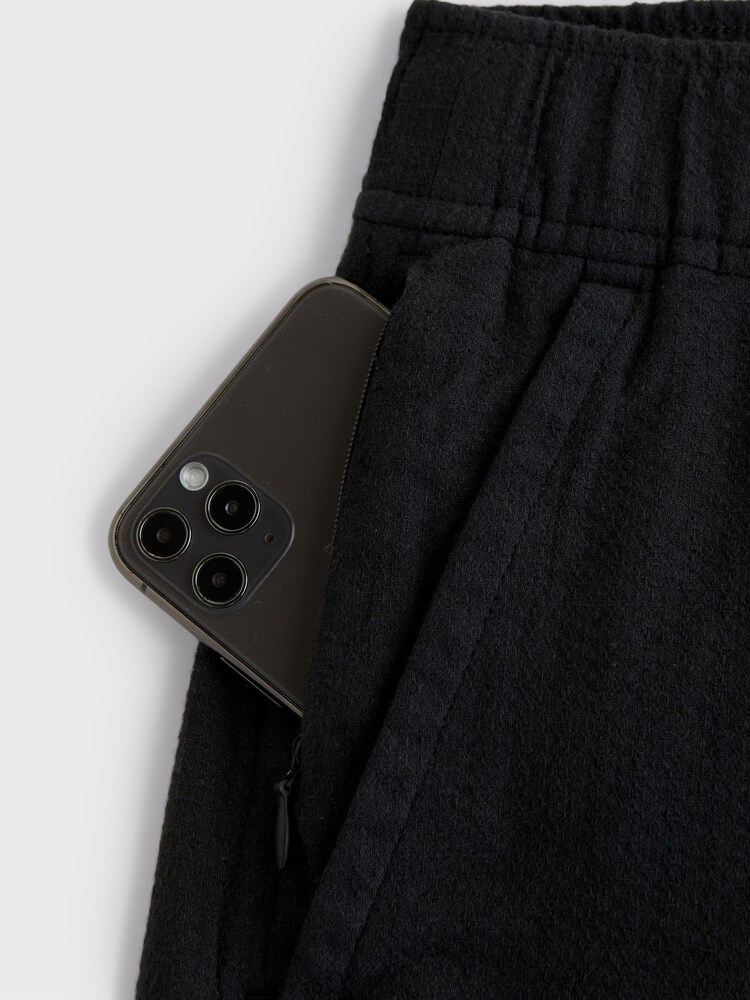 Abercrombie & Fitch Cotton Textured Pull-On Shorts - תמונה 4 מתוך 4 Abercrombie & Fitch Cotton Textured Pull-On Shorts - תמונה 4 מתוך 4