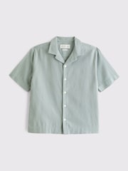 Zeleno - Abercrombie & Fitch Short Sleeve Resort Shirt - Slika 1 od 1