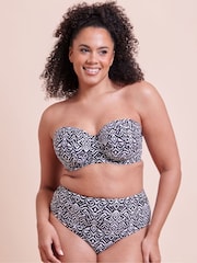 Curvy Kate Wild Horizon High Waist Black Bikini Briefs - Bild 3 von 5