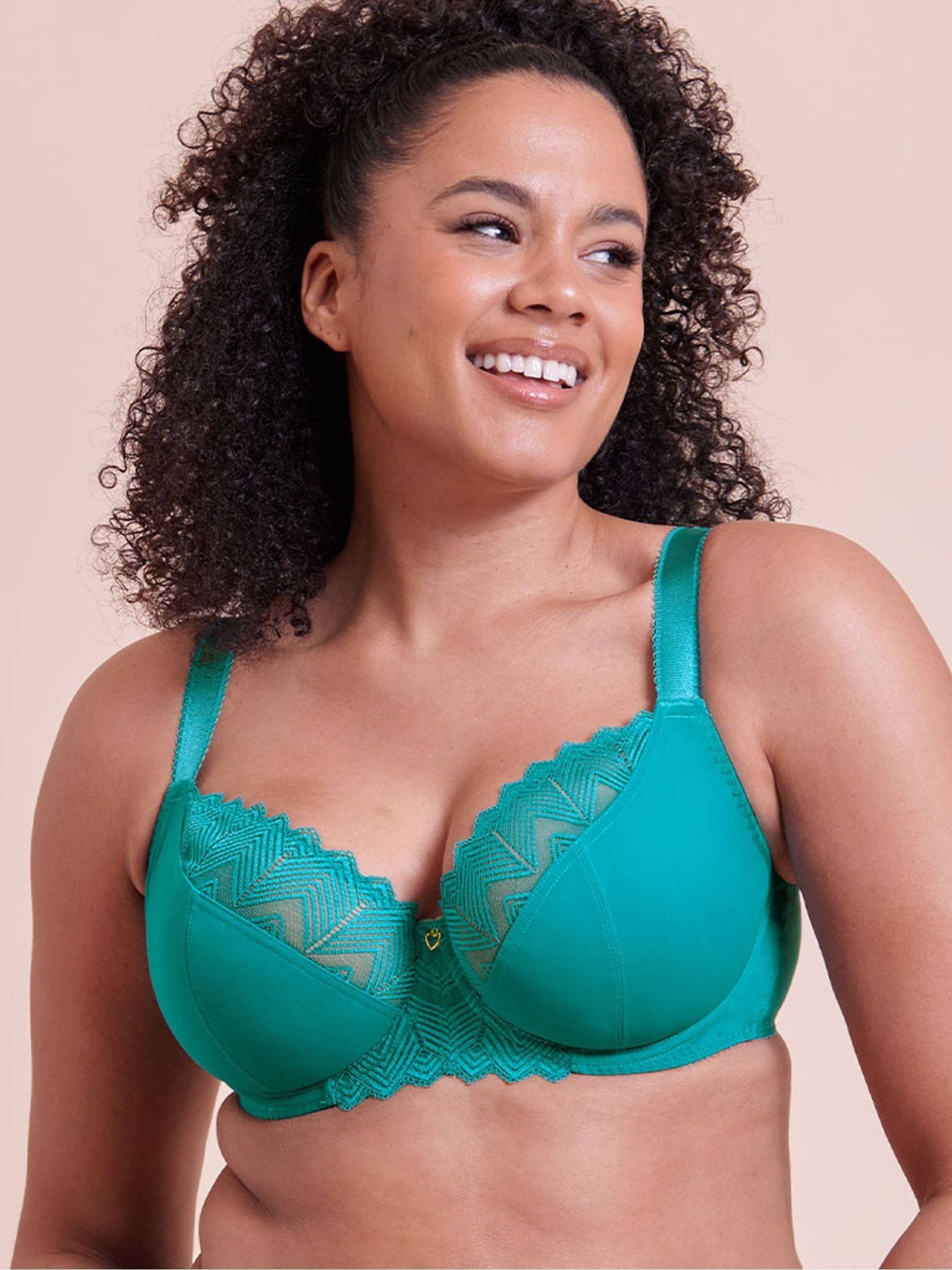 Curvy Kate Women's Blue Wild One Balcony Bra