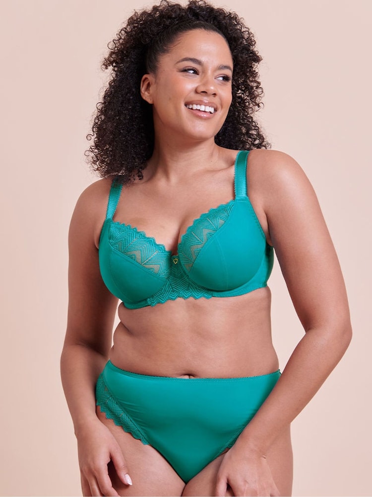 Curvy Kate Blue Wild One Balcony Bra - Image 2 of 7