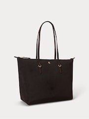 Lauren Ralph Lauren Brown Keaton Medium Nylon Tote Bag - Image 3 of 5