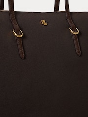 Lauren Ralph Lauren Brown Keaton Medium Nylon Tote Bag - Image 5 of 5