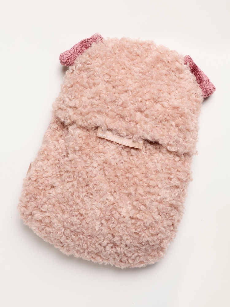 FatFace Pink Pig in Blanket Microwaveable Christmas Hottie - Image 2 of 3 FatFace Pink Pig in Blanket Microwaveable Christmas Hottie - Image 2 of 3