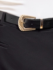 Friends Like These Black Belted Skort - Image 4 of 5