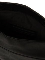 Pure Luxuries London Sabella Leather Clutch Black Bag - صورة 8 من 8