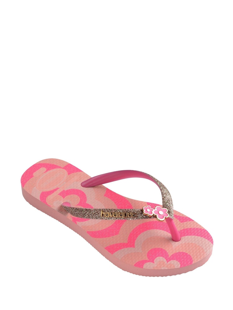 Havaianas Slim Glitter Flip Flops - Slika 2 od 6 Havaianas Slim Glitter Flip Flops - Slika 2 od 6