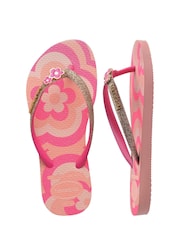 Havaianas Slim Glitter Flip Flops - Slika 5 od 6