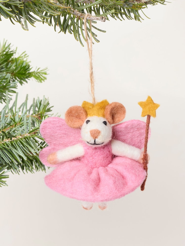FatFace Felt Christmas Decoration - תמונה 1 מתוך 3