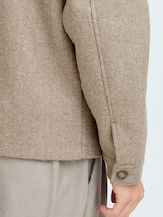Casual Friday Brown MOBERG Soft Touch Smart Jacket - Image 5 of 8