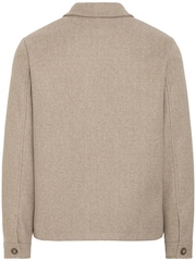 Casual Friday Brown MOBERG Soft Touch Smart Jacket - Image 7 of 8