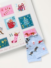 FatFace Multi 12 Days of Socks Christmas Advent Calender - Image 2 of 3