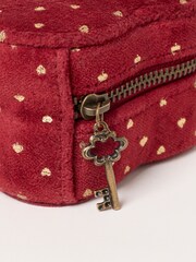FatFace Heart Shaped Jewellery Box - Image 3 de 3