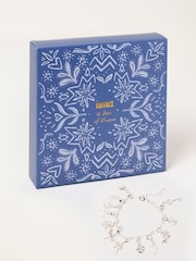 FatFace Silver Tone Charm Bracelet Advent Calendar - Image 1 of 3