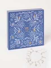 FatFace Silver Tone Charm Bracelet Advent Calendar - Image 2 of 3