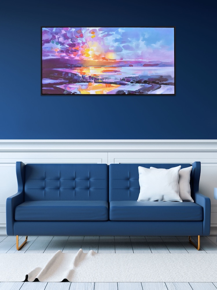 The Art Group Purple Embodied Spirit Framed Print - Image 1 of 3