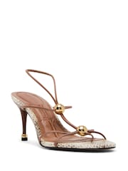 Steve Madden Brown Ramos Heeled Sandals - Image 2 of 6
