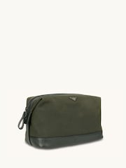 Apatchy The Cavendish Waxed Canvas & Leather Wash Bag - Imagen 3 de 4