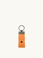 Apatchy Black Leather Luggage Tag and Loop Keyring Gift Set - Image 3 of 5