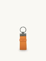 Apatchy Black Leather Luggage Tag and Loop Keyring Gift Set - Image 5 of 5