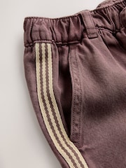 Chocolate Brown Pull On Wide Leg Trousers (3-16yrs) - Image 3 of 4