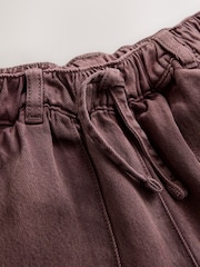 Chocolate Brown Pull On Wide Leg Trousers (3-16yrs) - Image 4 of 4