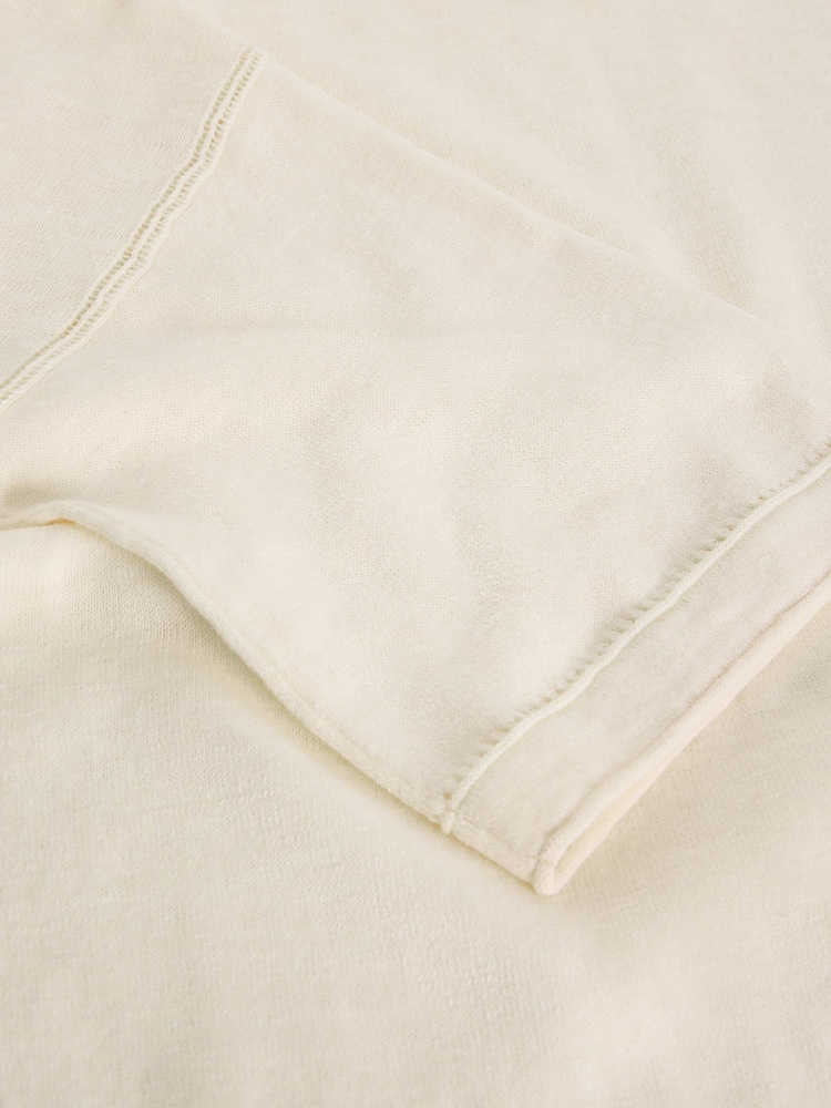 White Stuff Natural Kate Linen Top - Image 6 of 6