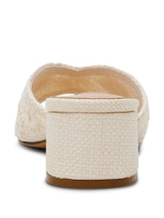 Steve Madden Cream Cinnamon Heeled Sandals - Image 4 of 6