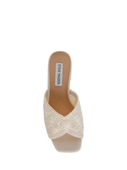 Steve Madden Cream Cinnamon Heeled Sandals - Image 5 of 6