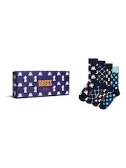 Happy Socks Coffee Socks Gift Set 4 Pack - Image 1 of 6