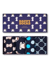 Happy Socks Coffee Socks Gift Set 4 Pack - Image 2 of 6