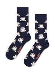 Happy Socks Coffee Socks Gift Set 4 Pack - Image 3 of 6
