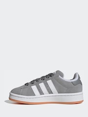 adidas Originals Grey Campus 00S Comfort Closure Elastic Lace Shoes - Image 2 of 9