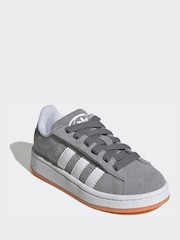 adidas Originals Grey Campus 00S Comfort Closure Elastic Lace Shoes - Image 3 of 9