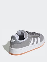 adidas Originals Grey Campus 00S Comfort Closure Elastic Lace Shoes - Image 4 of 9