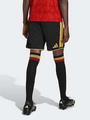 adidas Black Belgium 26 Home Shorts - Image 2 of 7