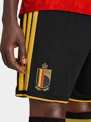 adidas Black Belgium 26 Home Shorts - Image 5 of 7