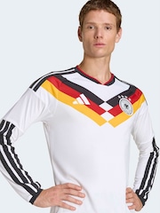 adidas White Germany 26 Home Replica Long Sleeve Jersey - Image 5 of 8
