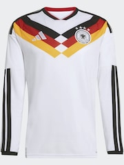 adidas White Germany 26 Home Replica Long Sleeve Jersey - Image 7 of 8