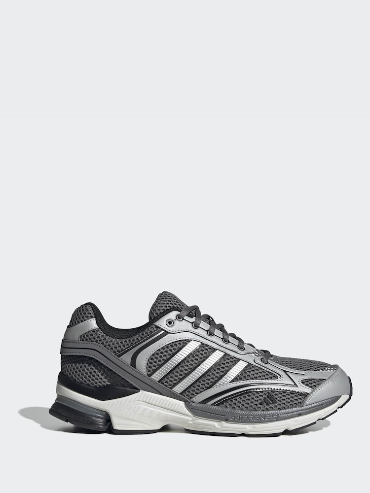 adidas Grey Spiritain 2000 Trainers - Image 1 of 10