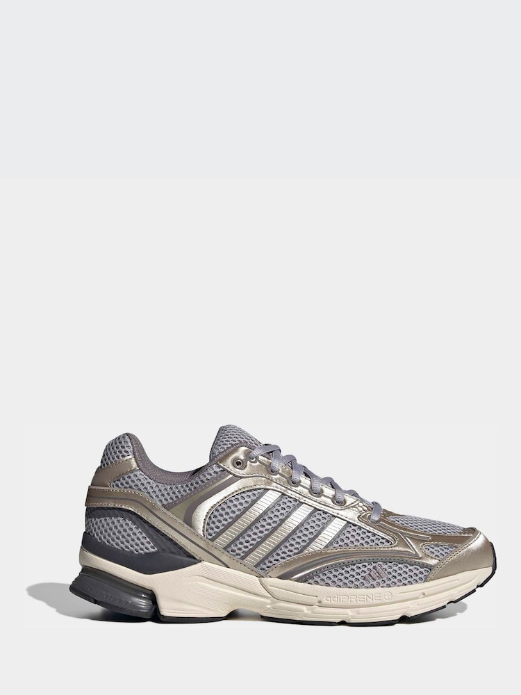 adidas Grey Spiritain 2000 Trainers - Image 1 of 10