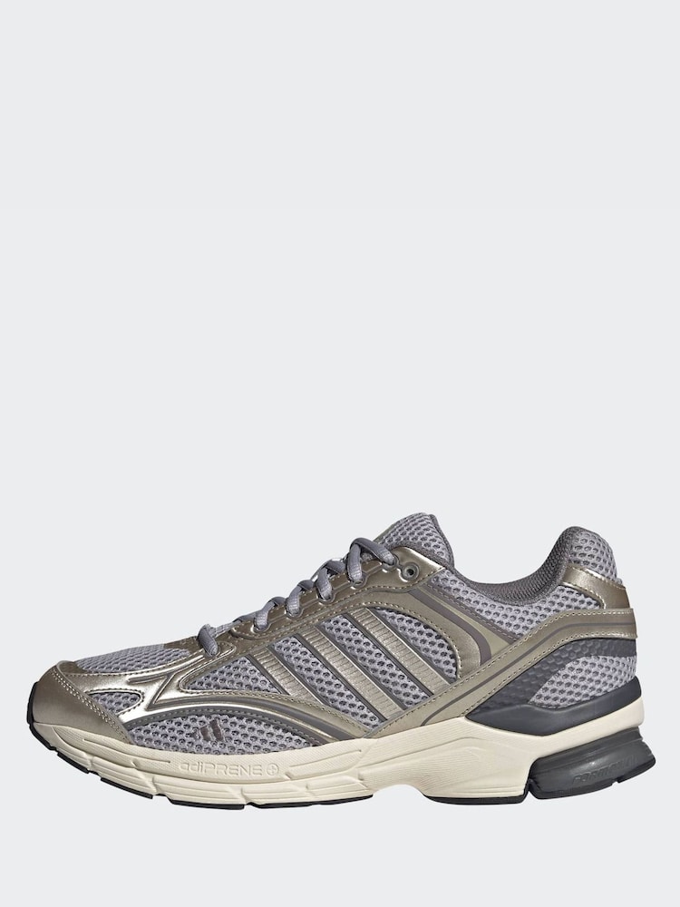 adidas Grey Spiritain 2000 Trainers - Image 10 of 10