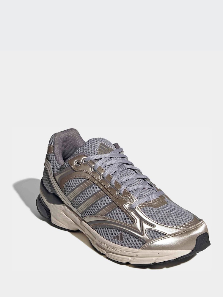 adidas Grey Spiritain 2000 Trainers - Image 2 of 10