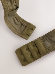 Green/Ecru Padded Plunge Padded Embroidered Bras 2 Pack - Image 11 of 11