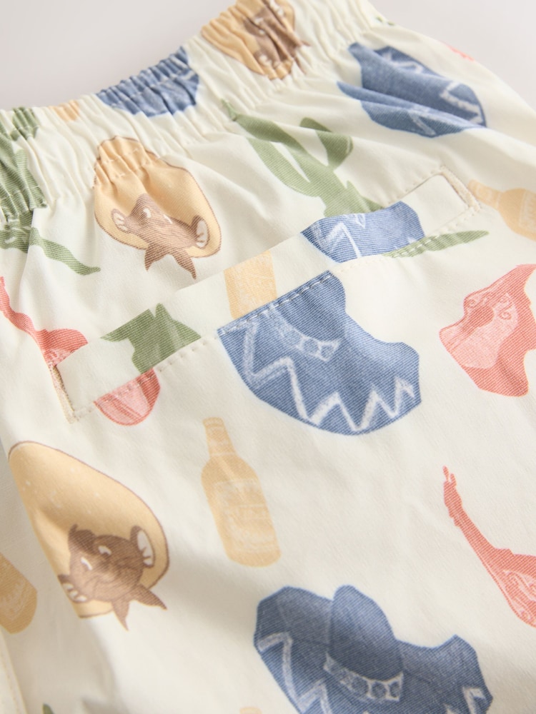 Speedy Gonzales Print 5 Inch Swim Shorts with Linen - Image 4 of 4 Speedy Gonzales Print 5 Inch Swim Shorts with Linen - Image 4 of 4