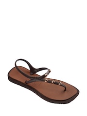 Havaianas Brown Flash Fusion Sandals - Image 5 of 7